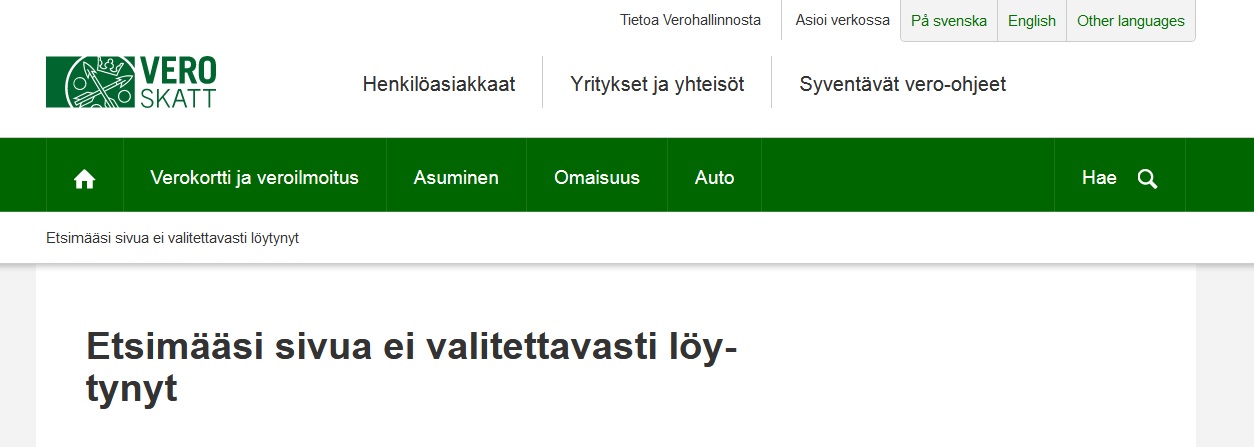 tax-card-online-finland-vero-fi-www-statusin